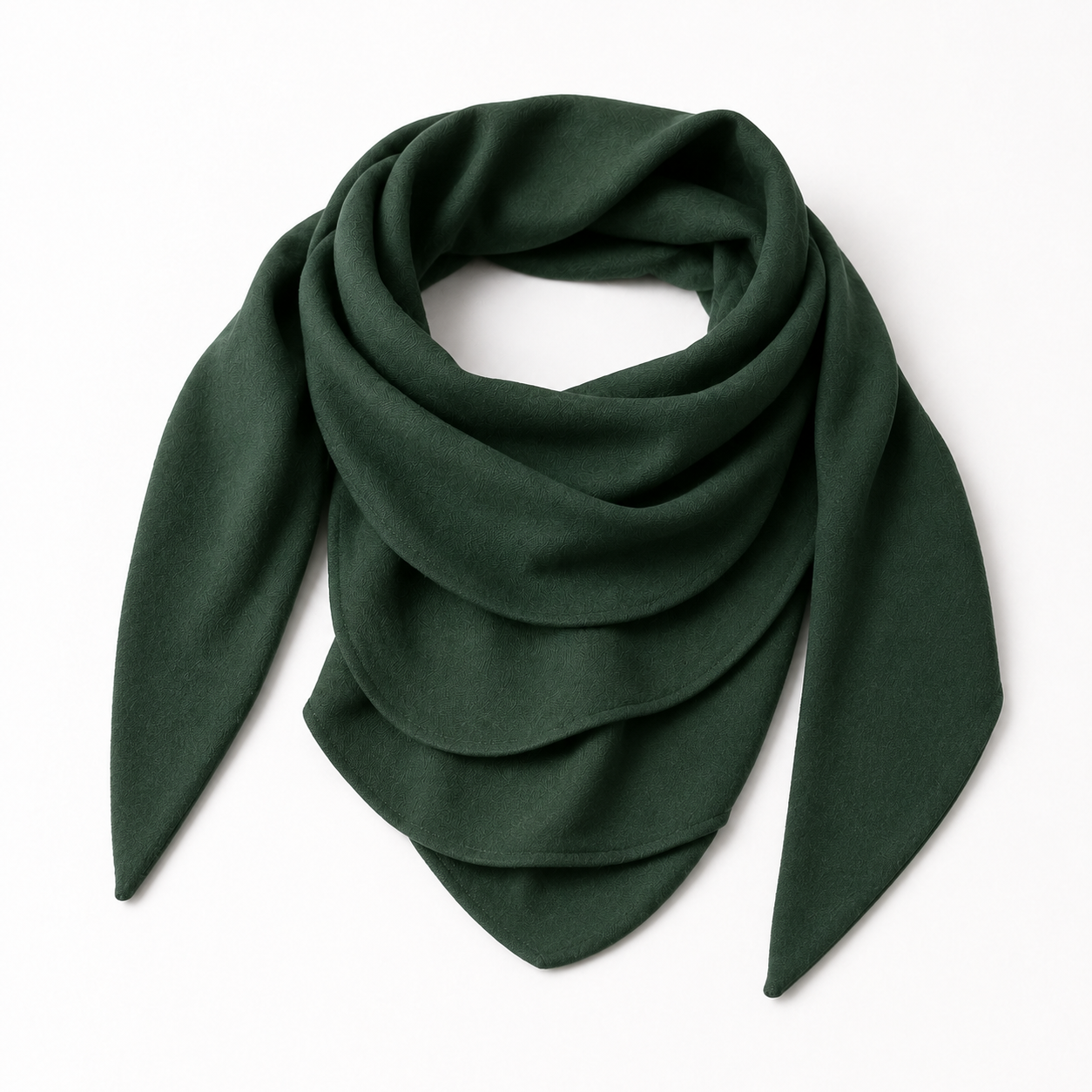 CascadePanel Scarf with Staggered Draping Tiers
