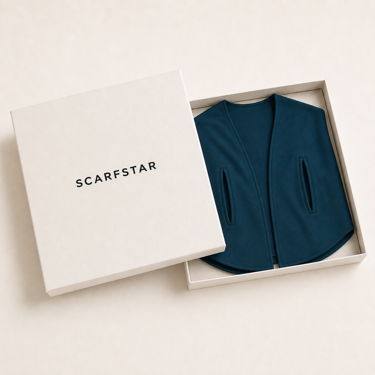 ContourCape Wrap with Integrated Arm Slits