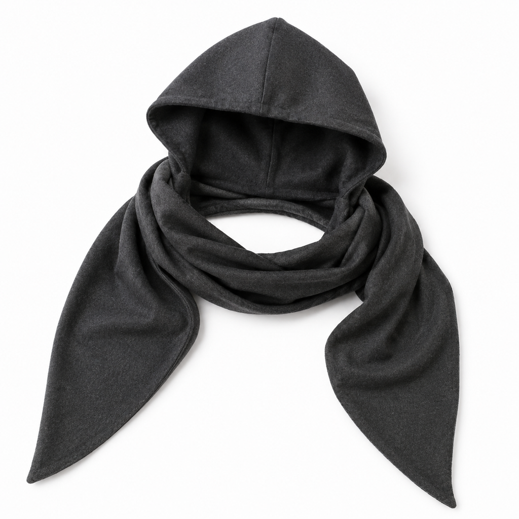 HoodArc Scarf with Fold-Out Hood Panel