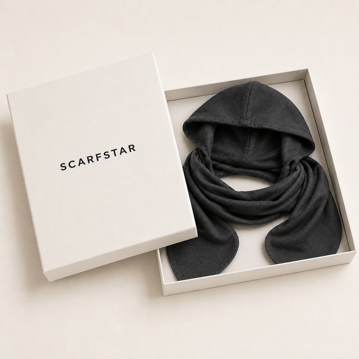 HoodArc Scarf with Fold-Out Hood Panel