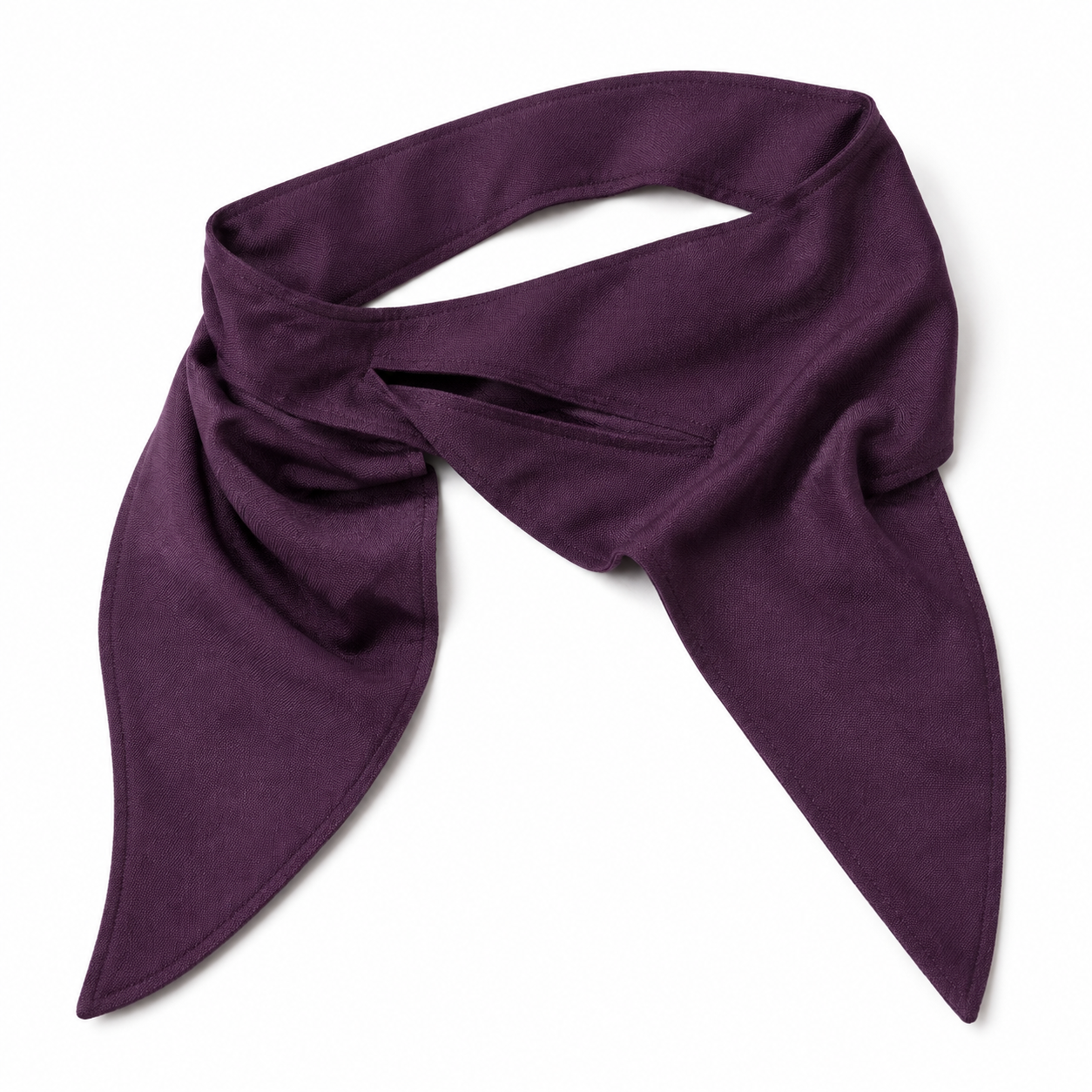 TwistFrame Scarf with Diagonal Neck Channel